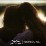 unexpected pregnancy support shown by friends sitting together, unplanned pregnancy support