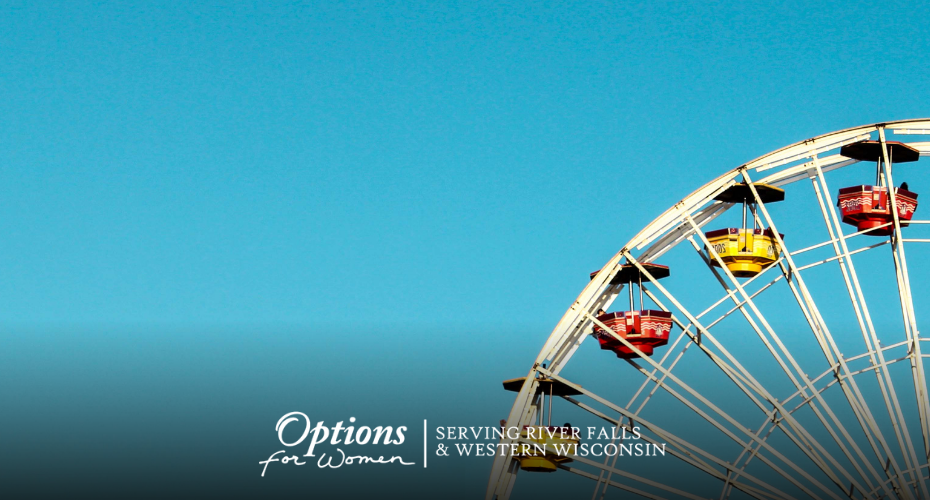 Ferris wheel at the Pierce County Fair in Ellsworth, Wisconsin