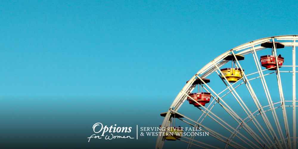 Ferris wheel at the Pierce County Fair in Ellsworth, Wisconsin